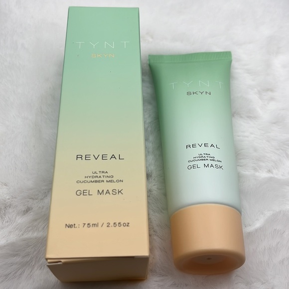 NEW Tynt Skin Reveal Ultra Hydrating Cucumber Melon Gel Mask - Picture 3 of 3
